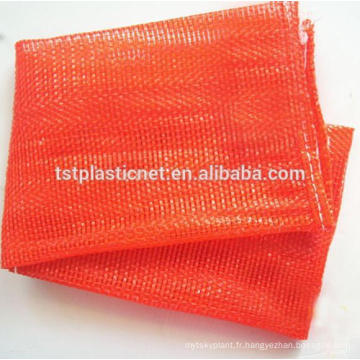 50x80cm, rouge, sac de maille de pp (filet en plastique de Hebei Tuosite)